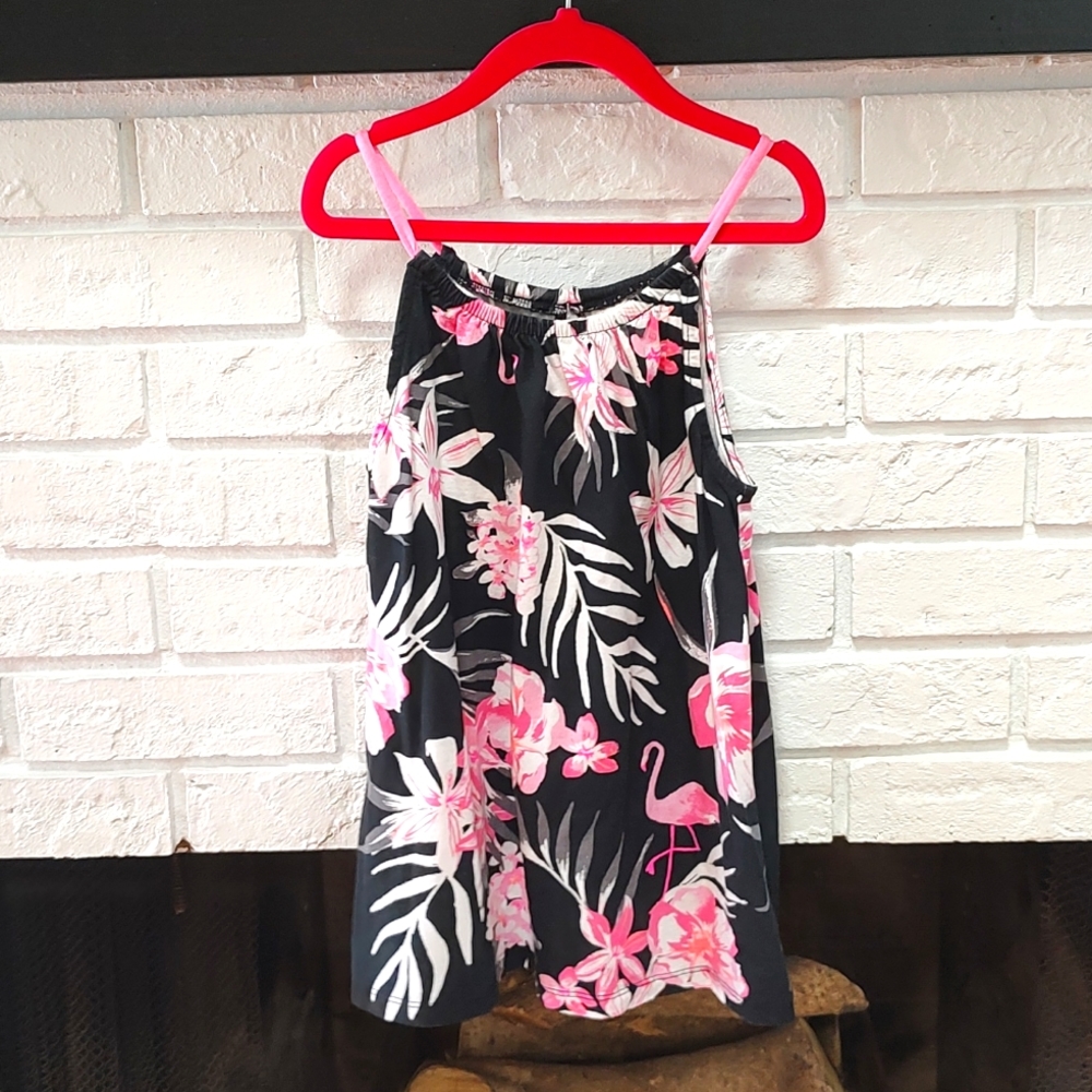 Black Flamingo Tank top